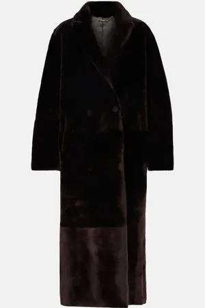 Nour Hammour Cappotto Samara in shearling