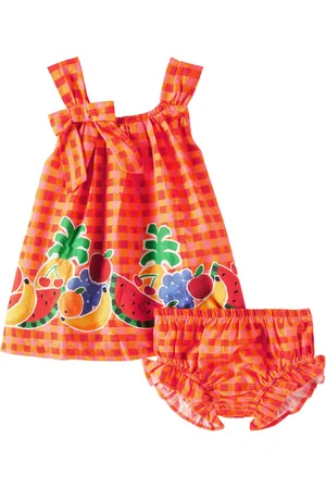 FÁBULA Fábula Baby - Abito e culottes in cotone