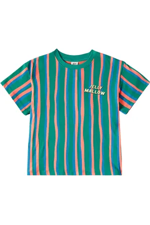 Jelly Mallow T-shirt LM in jersey di cotone a righe