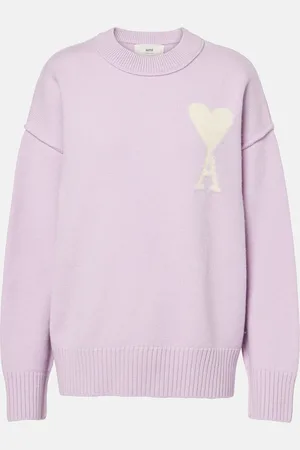 Ami Pullover Ami de Cœur in lana vergine