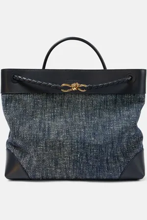 Bottega Veneta Borsa Andiamo Large in denim