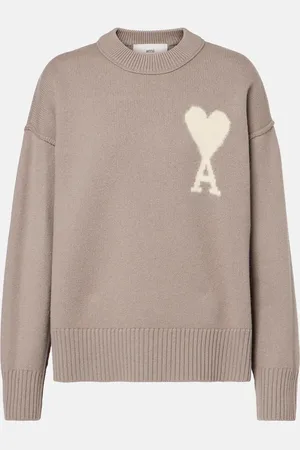 Ami Pullover Ami de Cœur in lana vergine