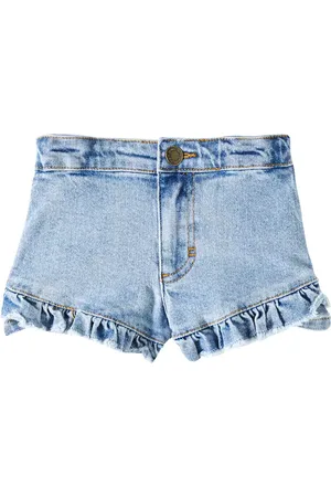 Molo Shorts di jeans Agnetha con volant