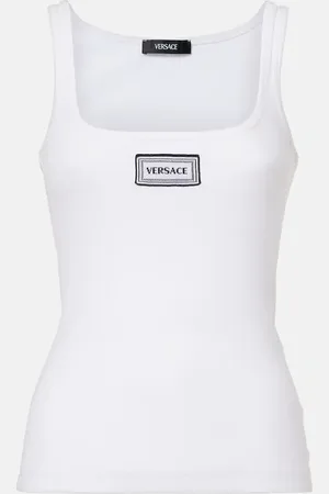 VERSACE Tank top con logo