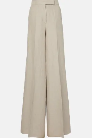 Max Mara Pantaloni a gamba larga Sequoia