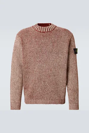 Stone Island Pullover Compass in ciniglia di cotone