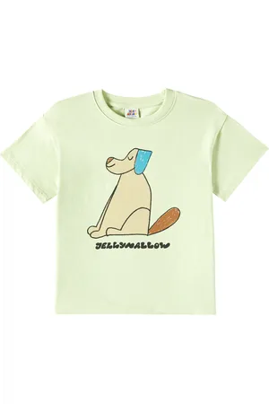 Jelly Mallow T-shirt in jersey di cotone con stampa