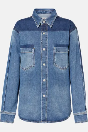 AG Jeans Camicia di jeans Monaco patchwork