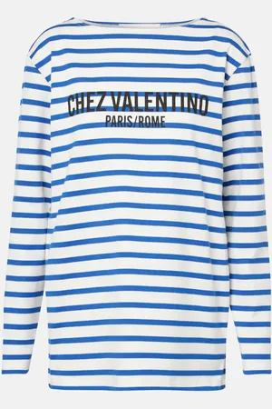 VALENTINO Top Chez in jersey