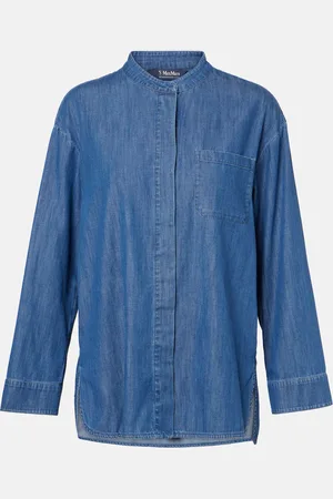 Max Mara Top di jeans Unito
