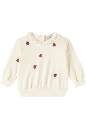 Mini Rodini Pullover Ladybugs in cotone