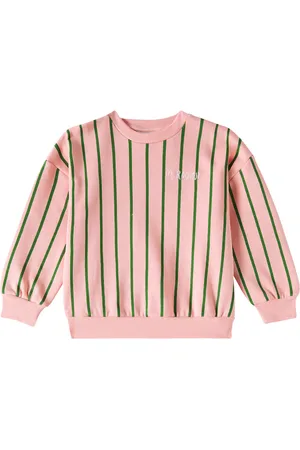 Mini Rodini Felpa in cotone a righe