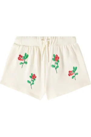 Mini Rodini Shorts Lingoberries in cotone