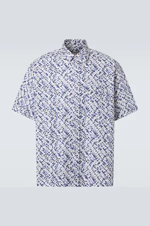 Plan C Camicia in cotone con stampa