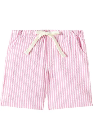 La Coqueta Shorts Cortino in misto cotone a righe