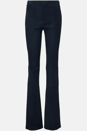 Stouls Pantaloni flared Kam 24 in suede