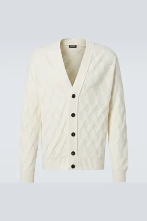 Ermenegildo Zegna Cardigan in cotone a coste