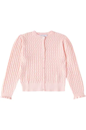 Tartine Et Chocolat Cardigan in maglia di cotone