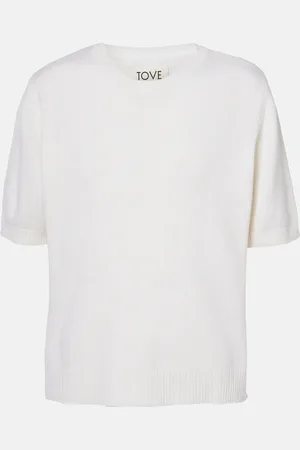 TOVE T-shirt Lura in maglia di cashmere