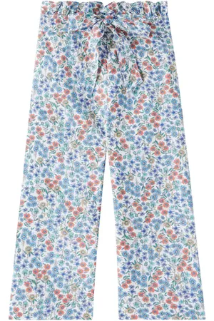 La Coqueta Pantaloni Roda in cotone con stampa