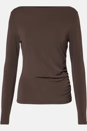 Max Mara Top Catullo in crêpe di jersey