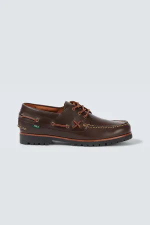 Ralph Lauren Scarpe da barca Ranger in pelle