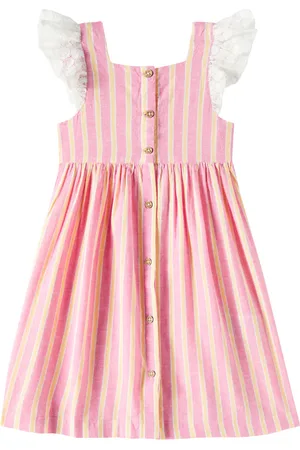 Louise Misha Abito Moonie in cotone e lino a righe