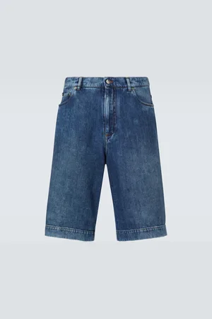 Dolce & Gabbana Bermuda di jeans con logo