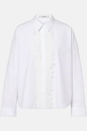 Dorothee Schumacher Blusa in popeline di misto cotone