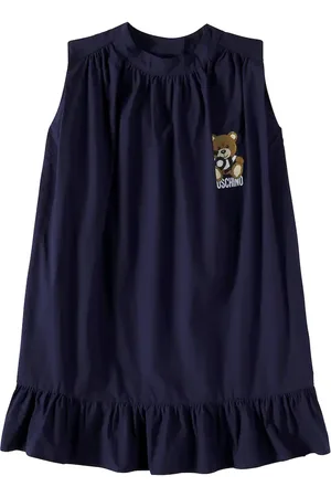 Moschino Abito in cotone con logo