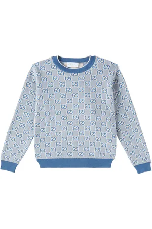Gucci Pullover in jacquard di cotone GG