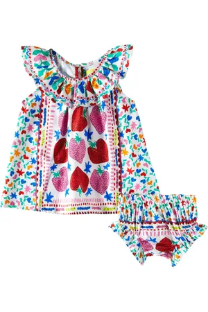 FÁBULA Fábula Baby - Abito in cotone con stampa