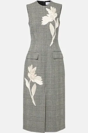 Erdem Abito midi in lana vergine