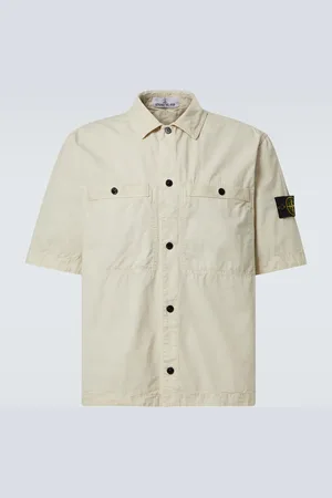 Stone Island Camicia Compass in cotone