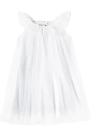 BONPOINT Abito Nuance in tulle con ricamo