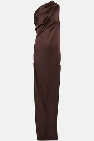 Rick Owens Abito lungo monospalla Athena