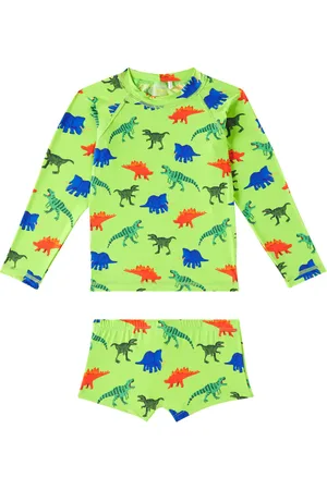 FÁBULA Fábula Maglia anti-UV e costume da bagno con stampa