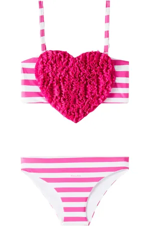 MONNALISA Bikini a righe con applicazione