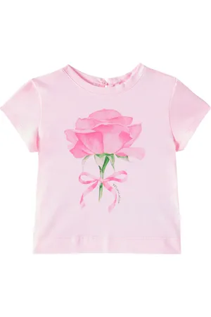 MONNALISA Baby - T-shirt in jersey di cotone