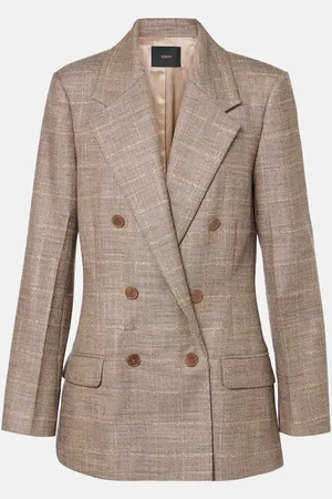 Joseph Blazer Castel in misto lana a quadri