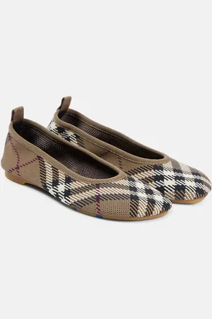 Burberry Ballerine in jacquard Check