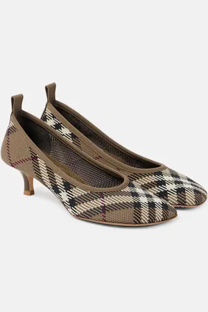 Burberry Pumps in jacquard Check