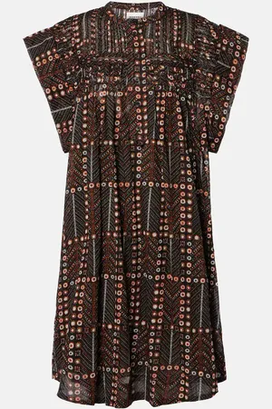 Marant Etoile Abito corto Leazali in cotone