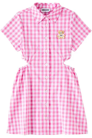 Moschino Abito in misto cotone a quadri