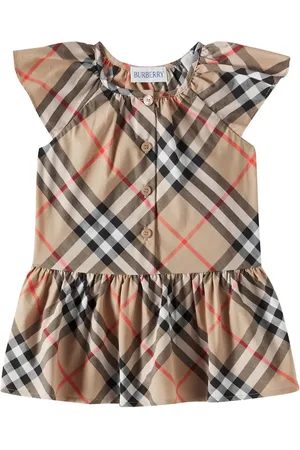Burberry Baby - Abito Burberry Check in cotone