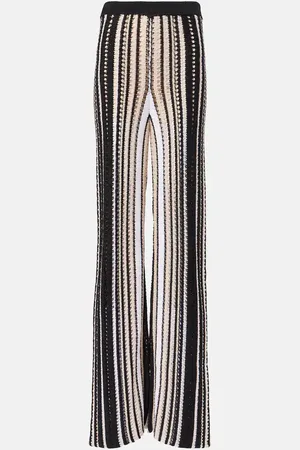 Missoni Pantaloni in maglia a righe
