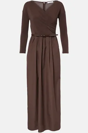 Max Mara Abito lungo Kaiser con cintura