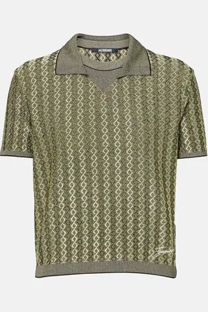 Jacquemus Polo Marino in jacquard