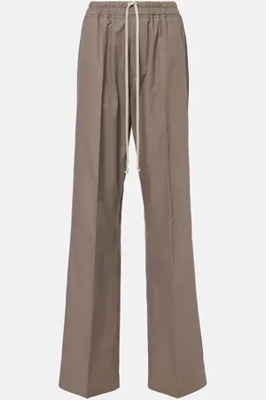 Rick Owens Pantaloni a gamba larga Dietrich in cotone