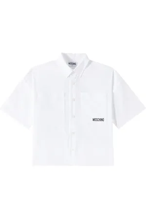 Moschino Camicia Teddy Bear in misto cotone